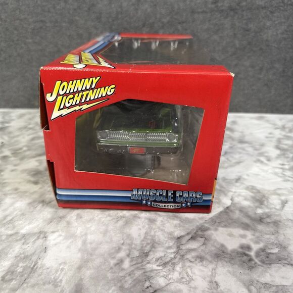 2006 Johnny Lightning 1971 Plymouth Duster 340 Muscle Car Green 1:24 New READ - Picture 5 of 7